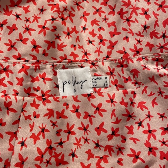 Princess Polly Joan Mini Skirt Pink US4 - Picture 4 of 4